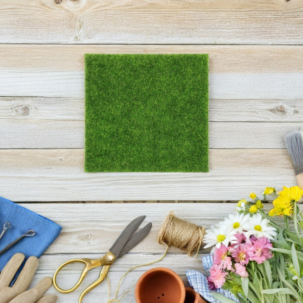 Aquarium Planting - 15 Stück Künstlicher Rasen, Realistischer Kunstrasen