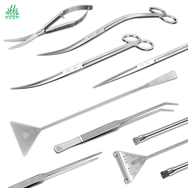Planted Aquarium Tools - Woche Aqua Edelstahl Aquarium Wartungswerkzeug Leveler