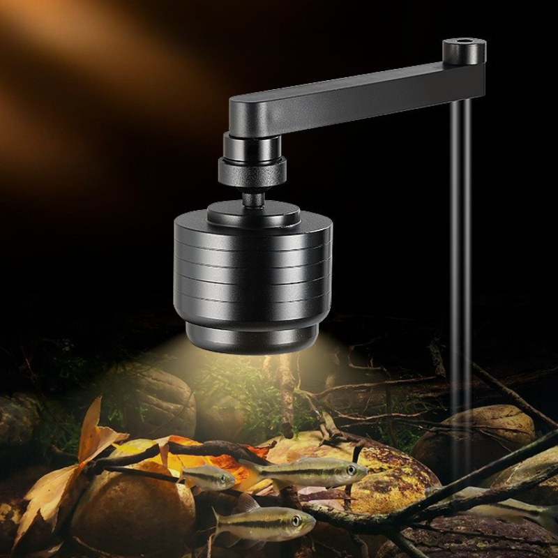 Aquarium Plant Display - Aquarium-LED-Beleuchtung 3 Farben Wasserdicht Einstellbare Aquariumlampen