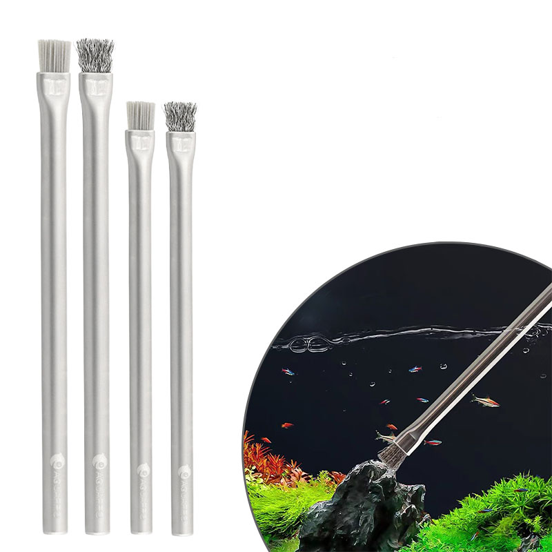 Planted Aquarium Tools - Aquapro Algenbürste Reinigungsbürste Aquarien und Aquarien