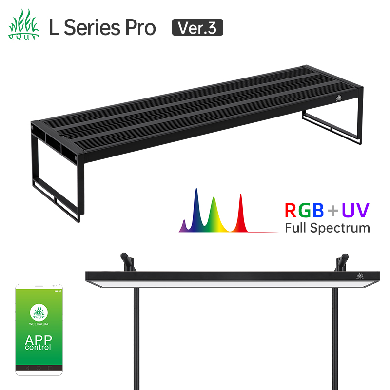 Aquarium Plant Display - WEEK AQUA L-Serie APP-Steuerung Dimmer und