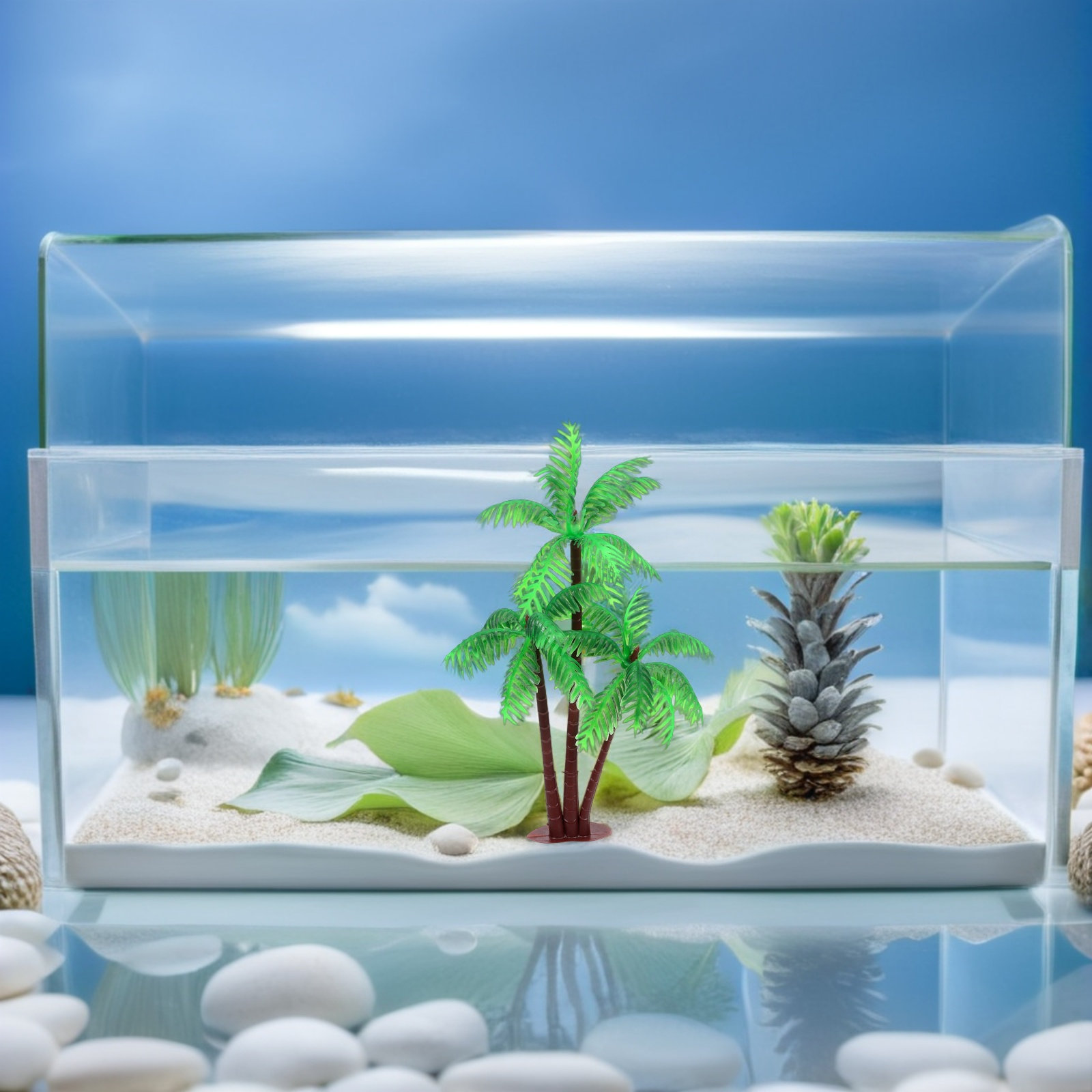 25 Stück Künstliche Kokospalme – Aquarium Planted Tree Bewertung und Preis