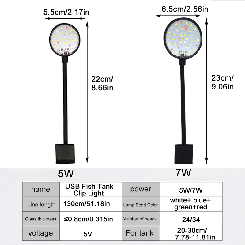 USB Aquarium LED Lampe Aquariu – Aquarium Plant Display Bewertung und Preis