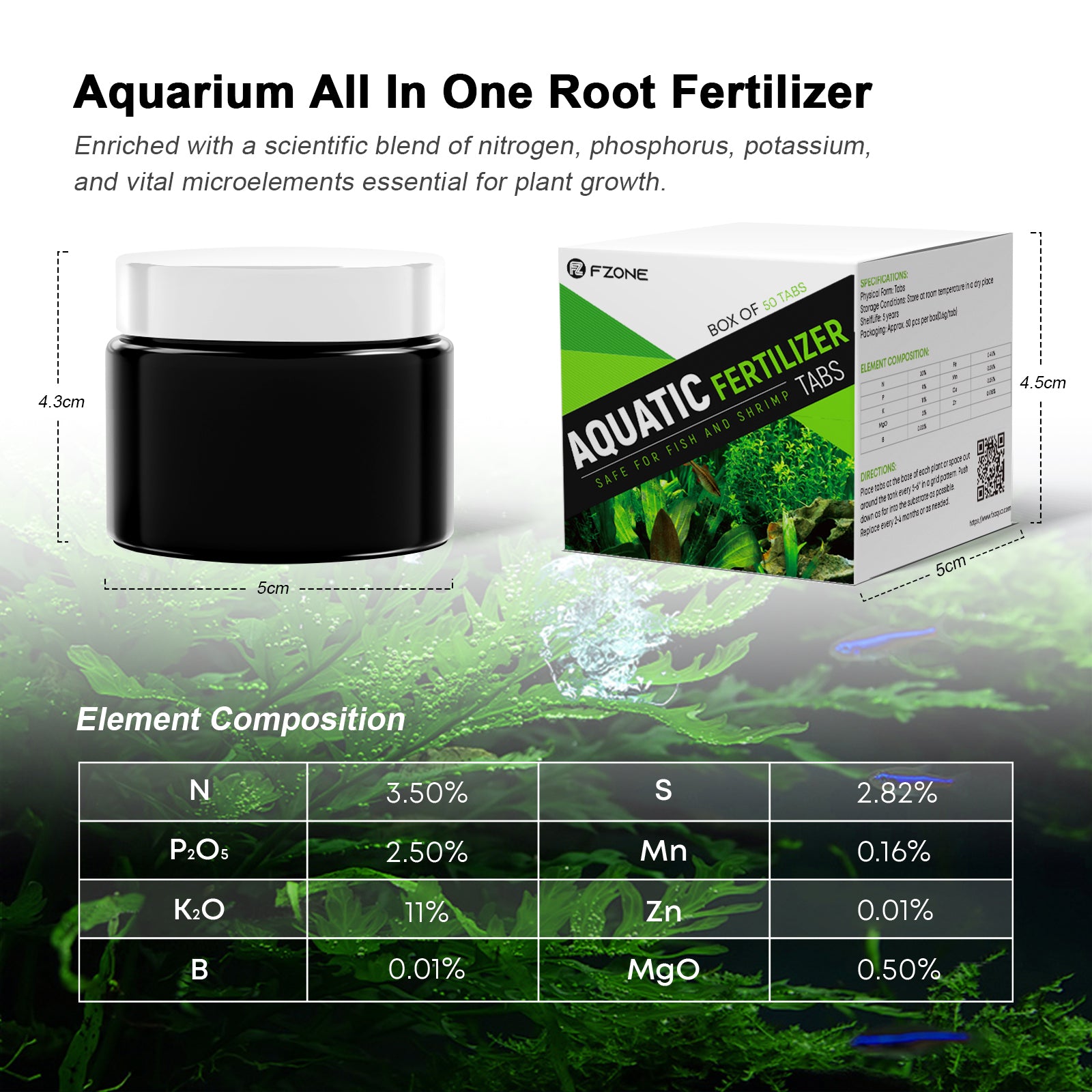 FZONE Wurzeltabletten Süßwasse – Planted Aquarium Fertilizer Bewertung und Preis