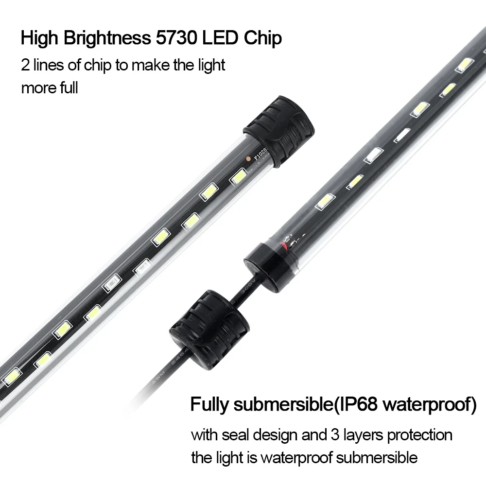 58CM Aquarium Licht LED Pflanz – Aquarium Plant Display Bewertung und Preis