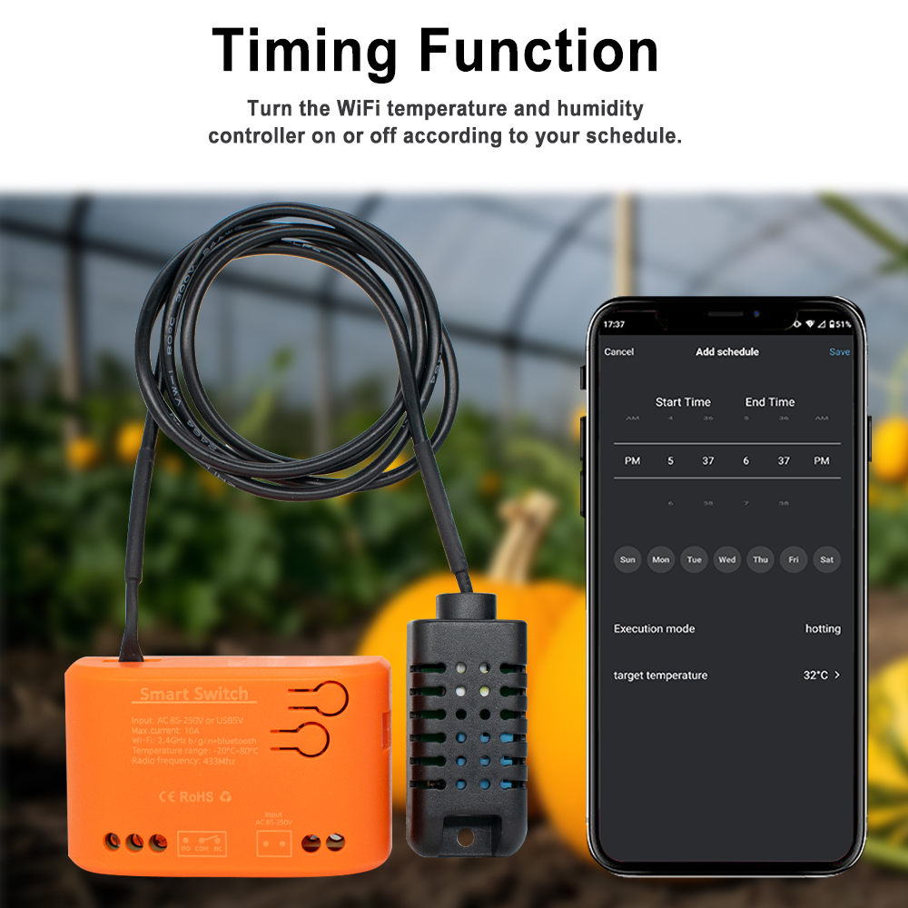 Tuya WiFi Temperatur Feuchtigk – Aquarium Planting Bewertung und Preis
